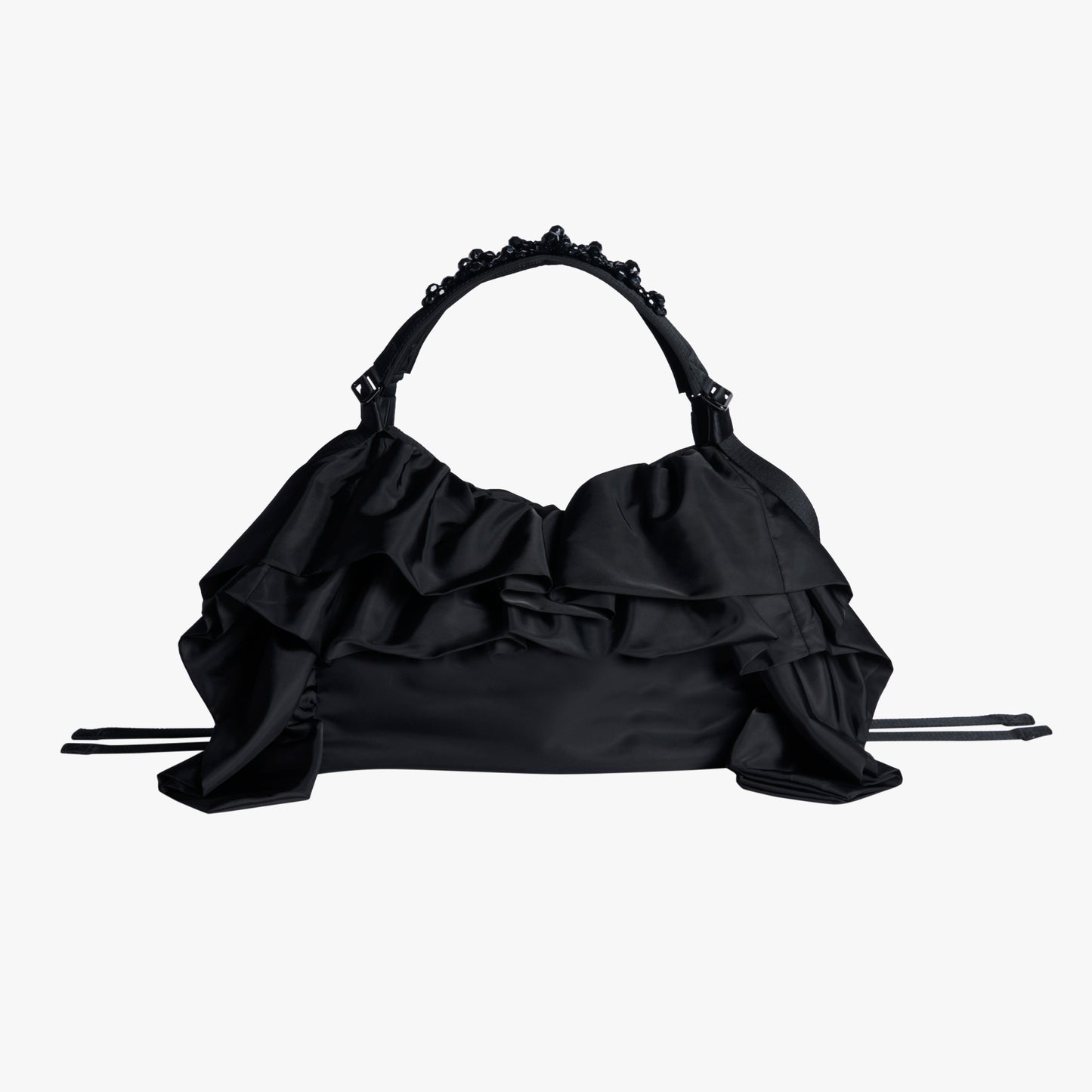 Frilly Multi Pocket Tote Bag