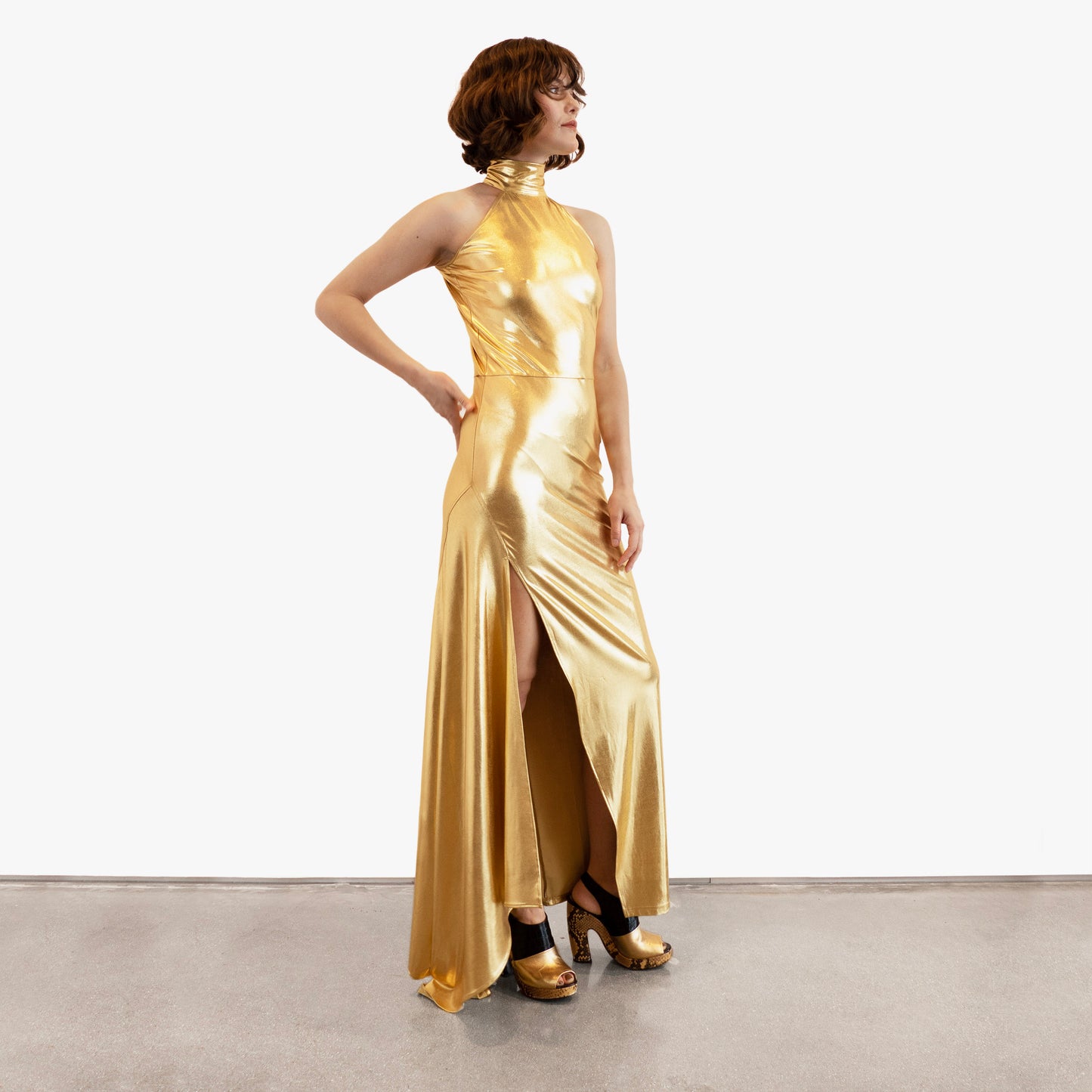 Gold Dress