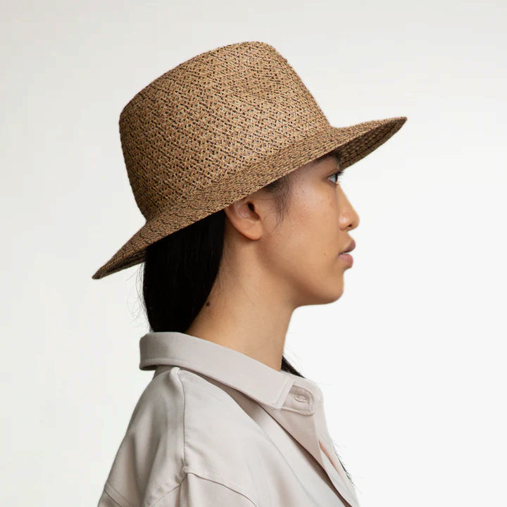 Courtney Fedora Hat - Camel