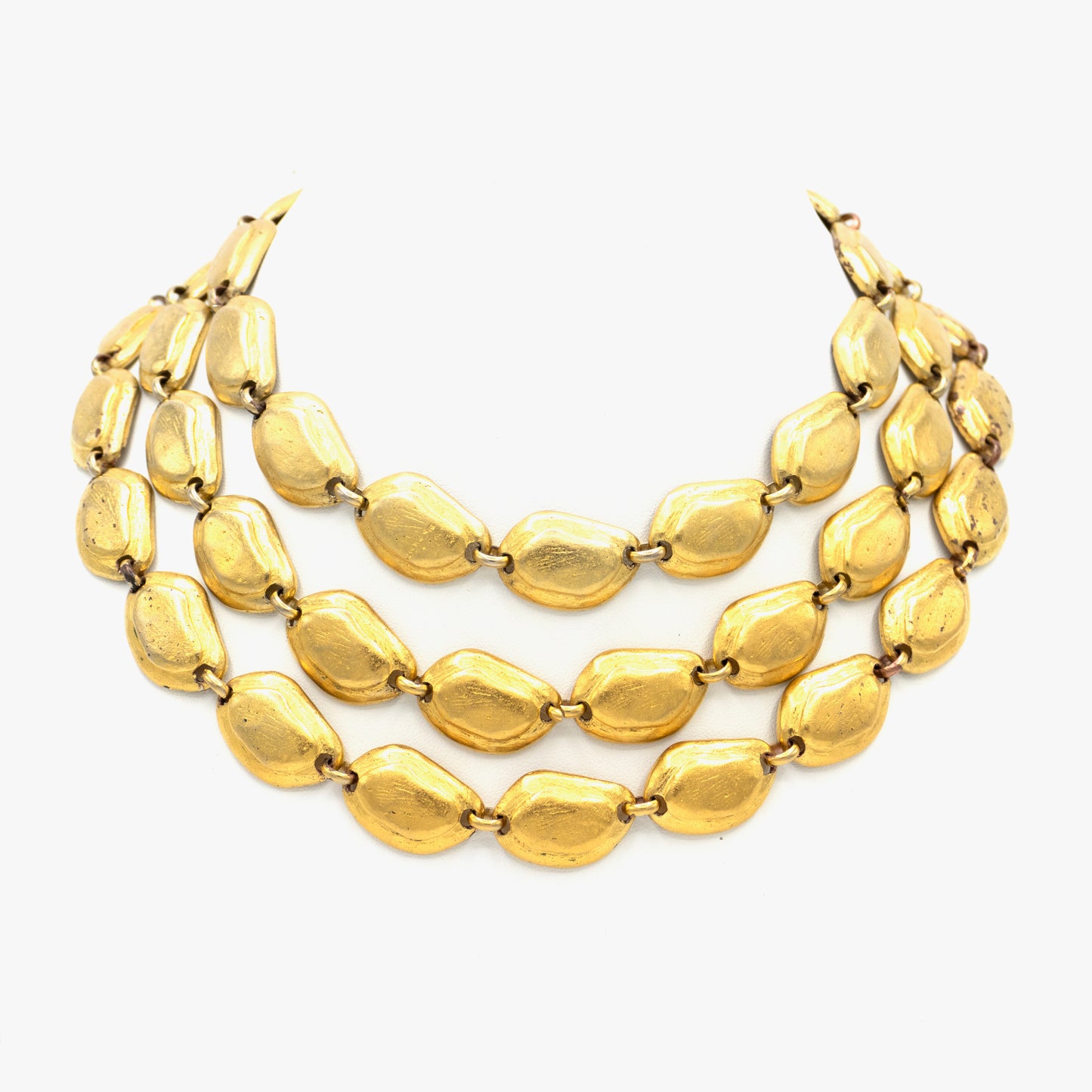 Edouard Rambaud Vintage 1980's Multi Row Necklace