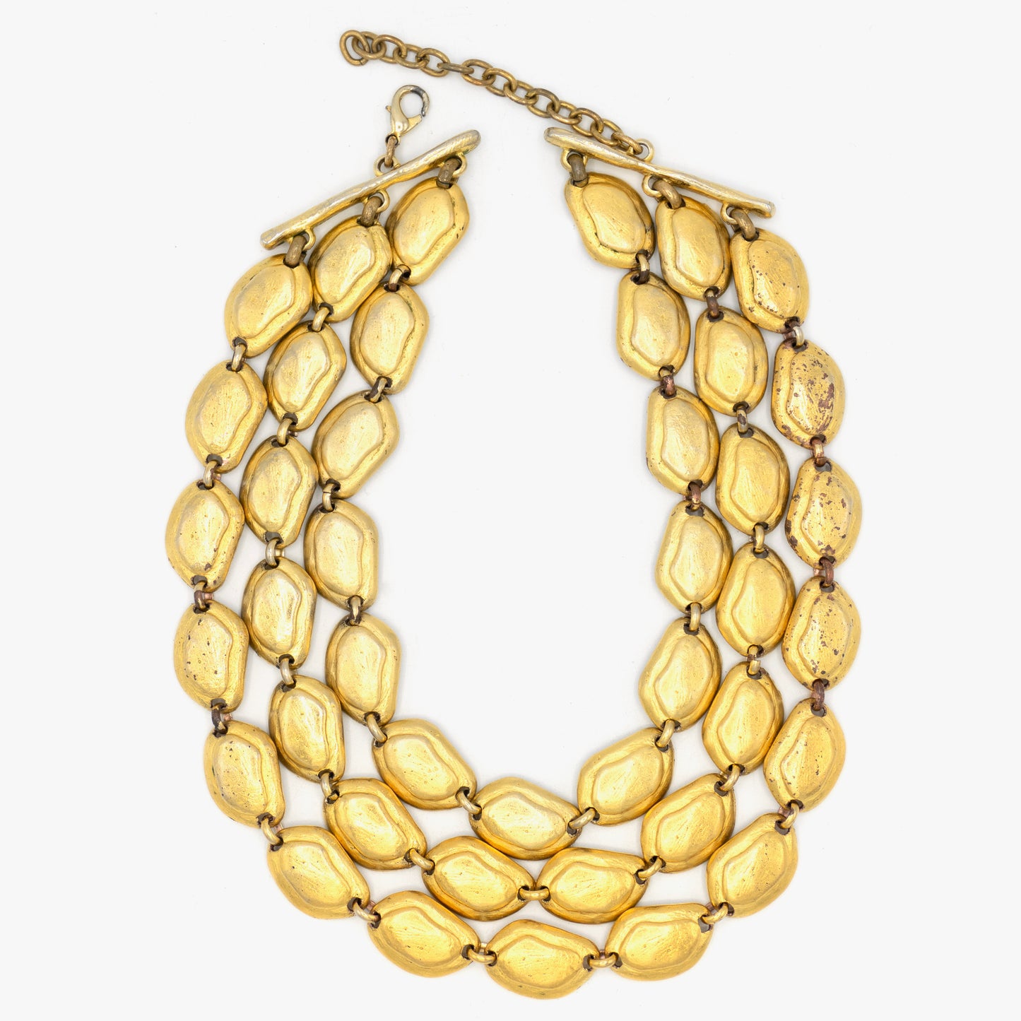 Edouard Rambaud Vintage 1980's Multi Row Necklace