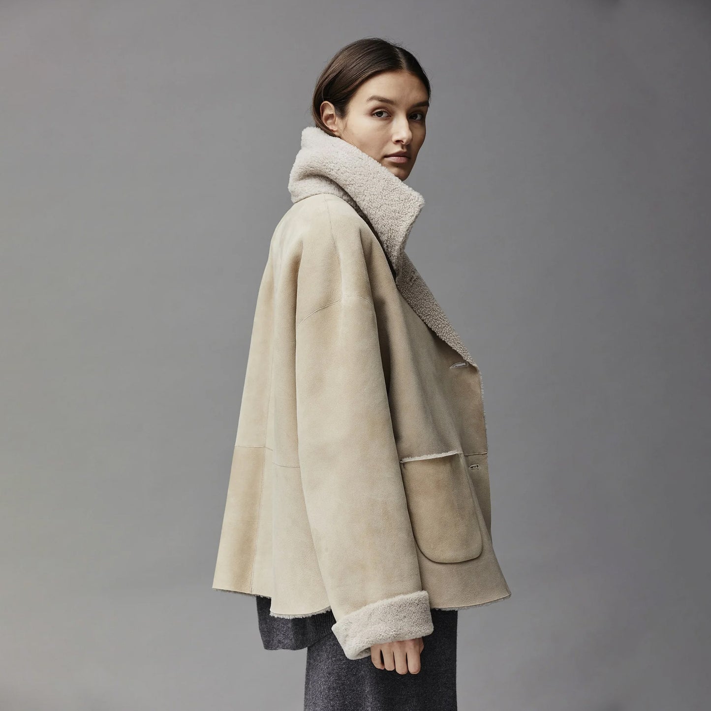 Reversible Shearling Jacket