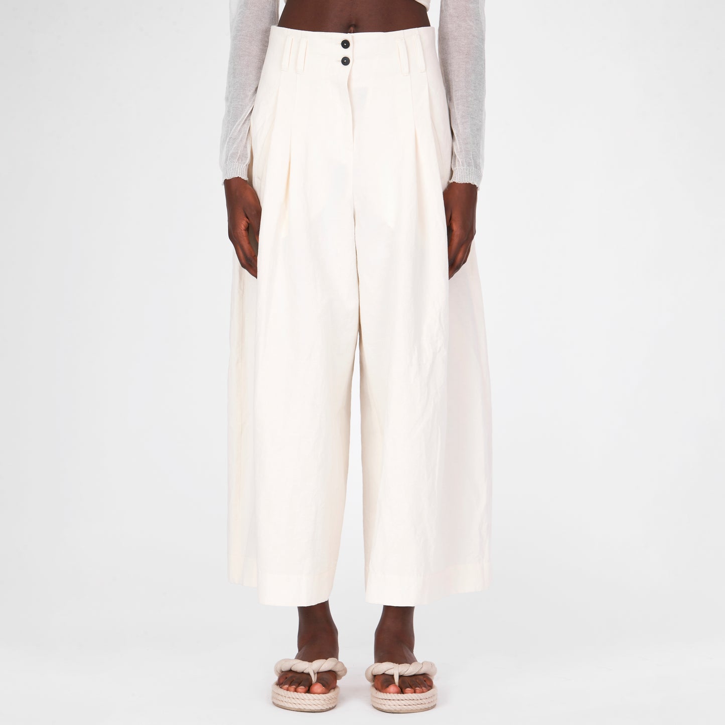 Cotton and Linen Pants