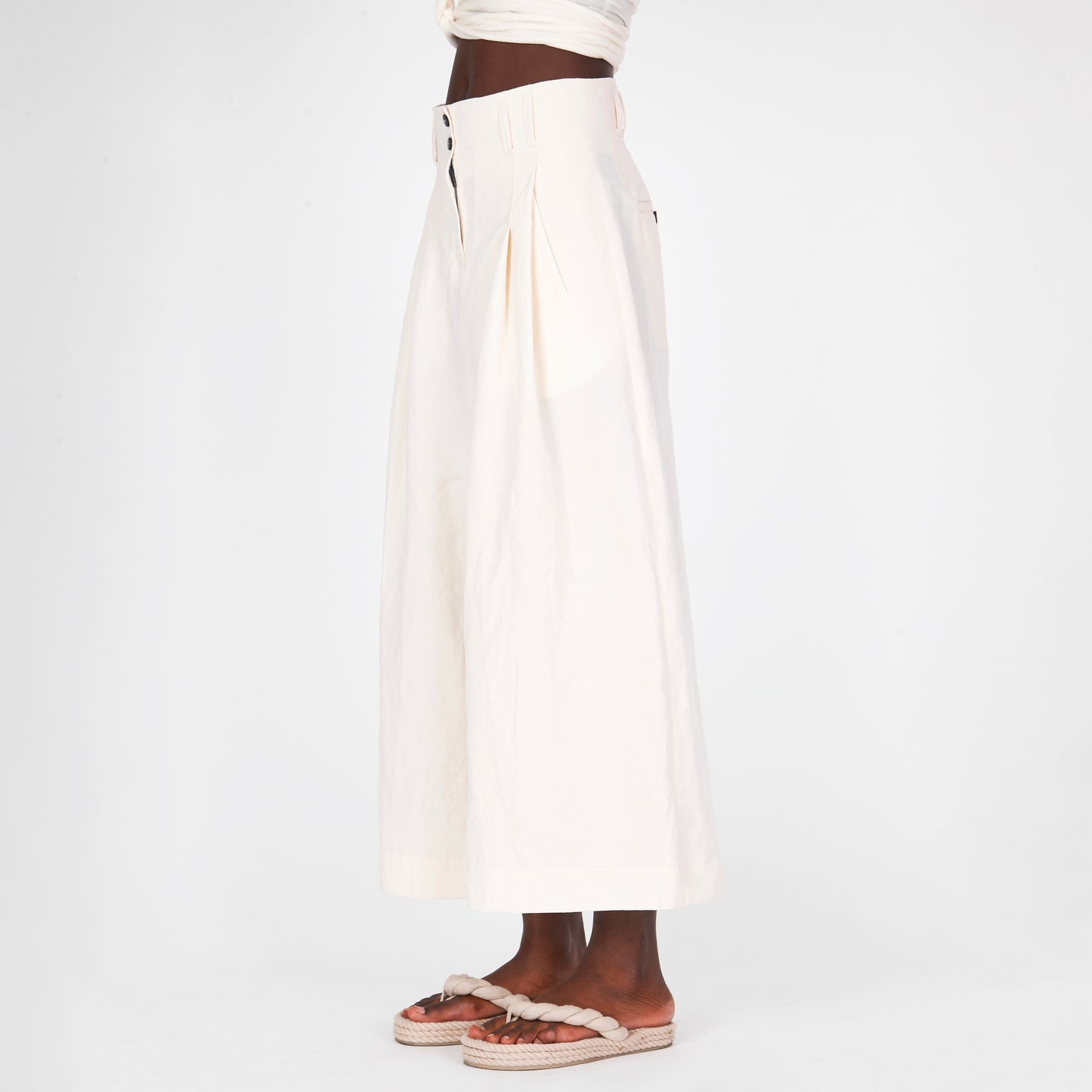 Cotton and Linen Pants