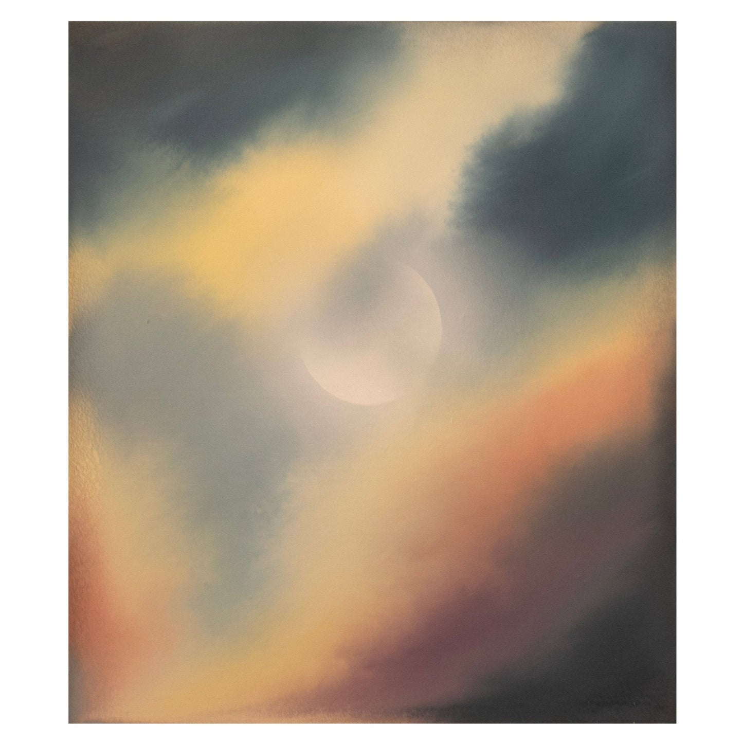 Untitled Moon Series #01 | Painting