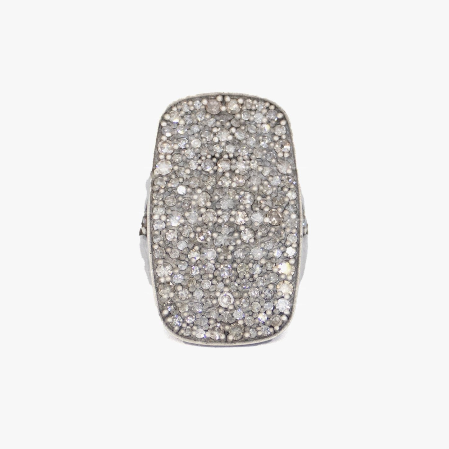 Pave Diamond Signet Ring