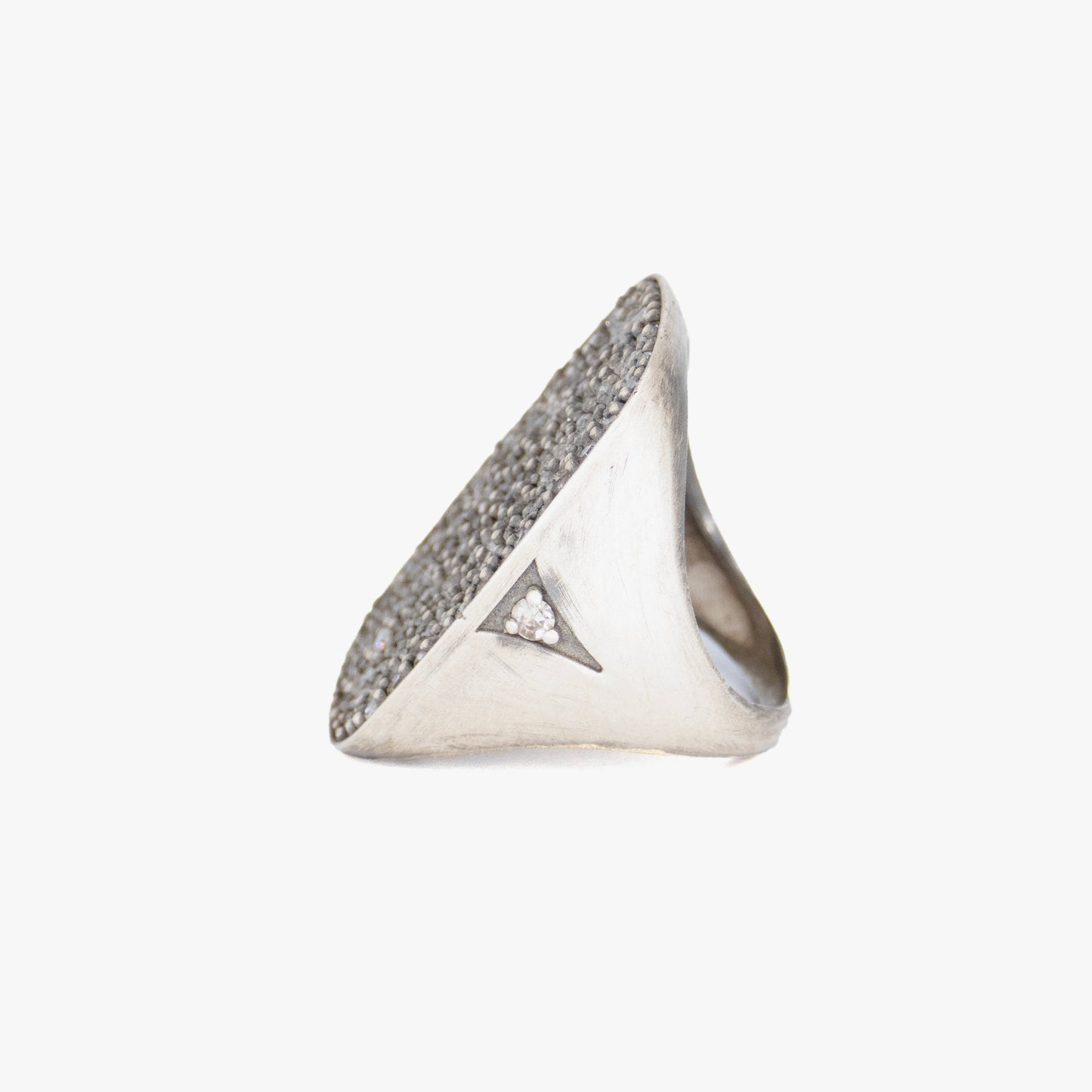 Pave Diamond Signet Ring