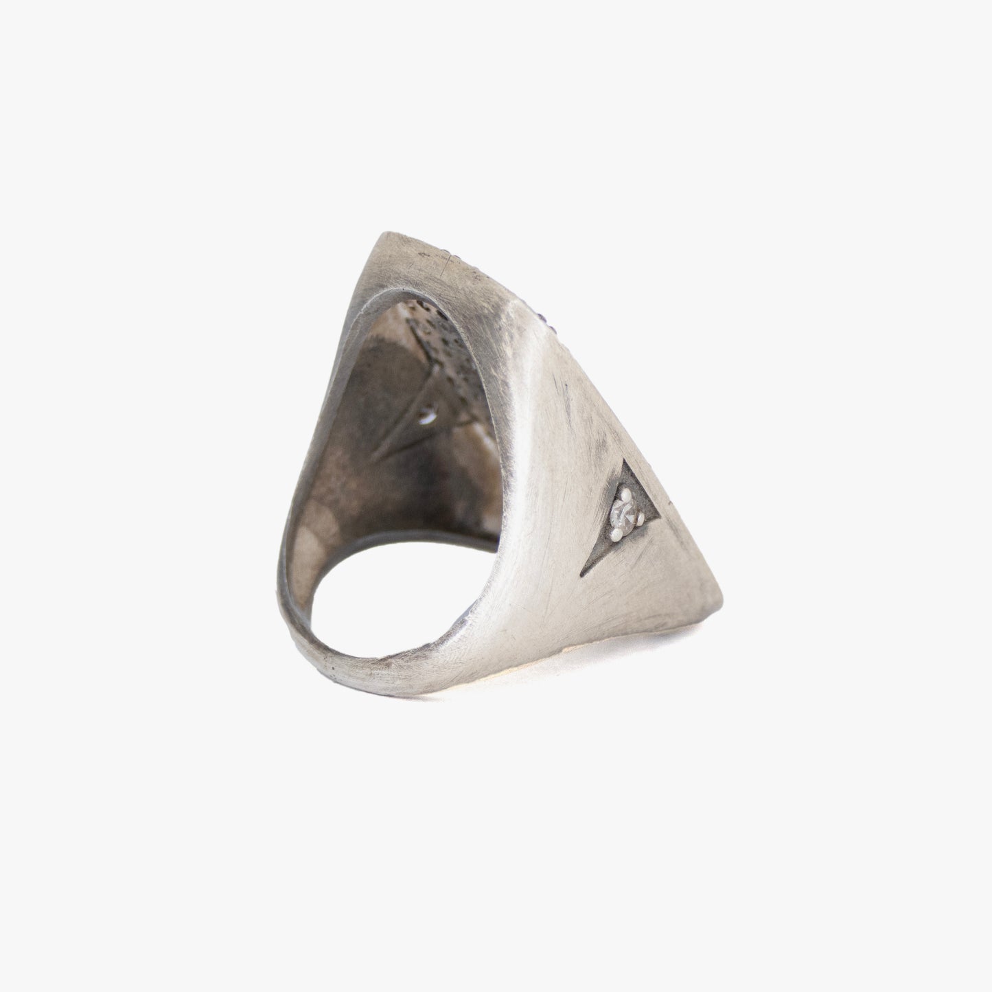 Pave Diamond Signet Ring