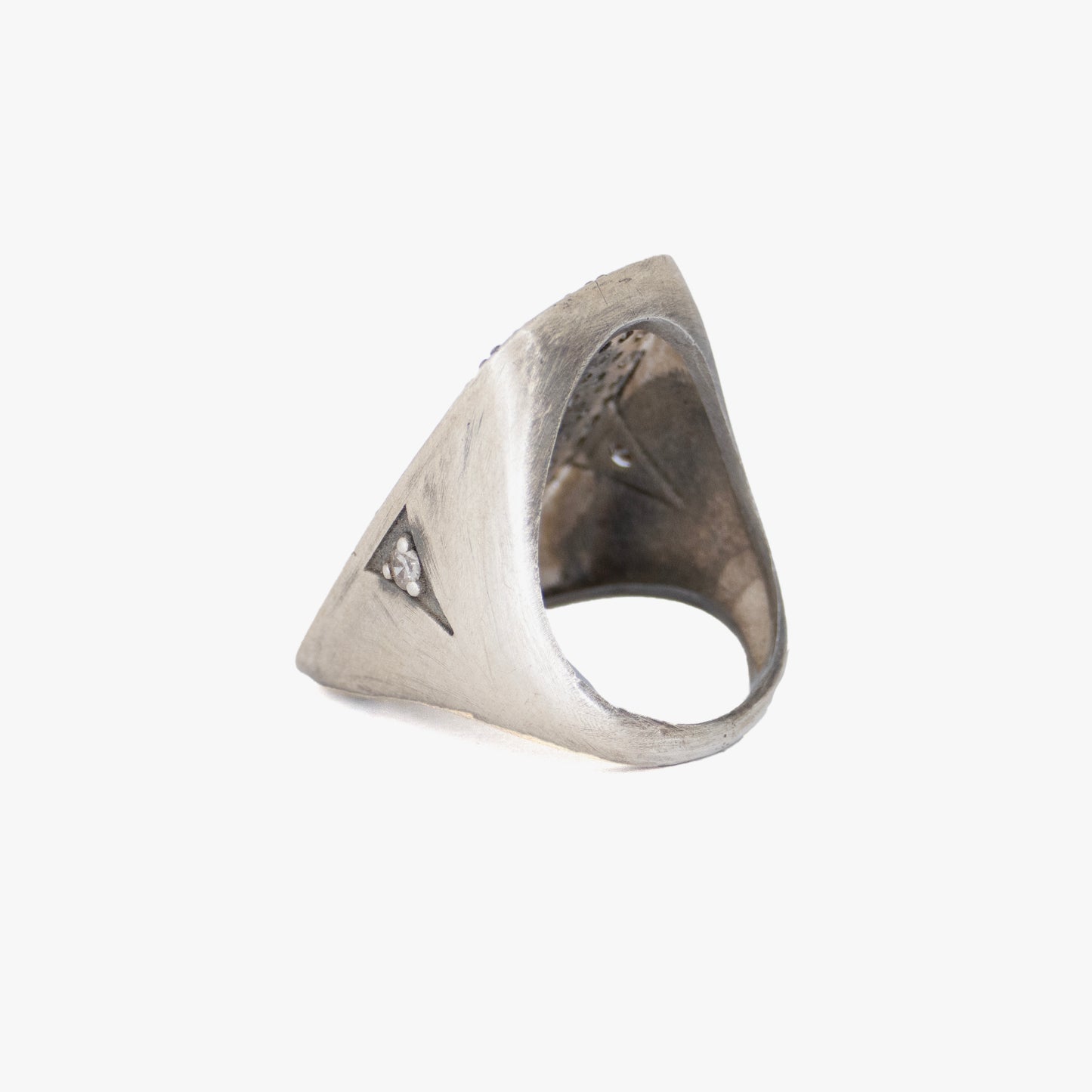 Pave Diamond Signet Ring