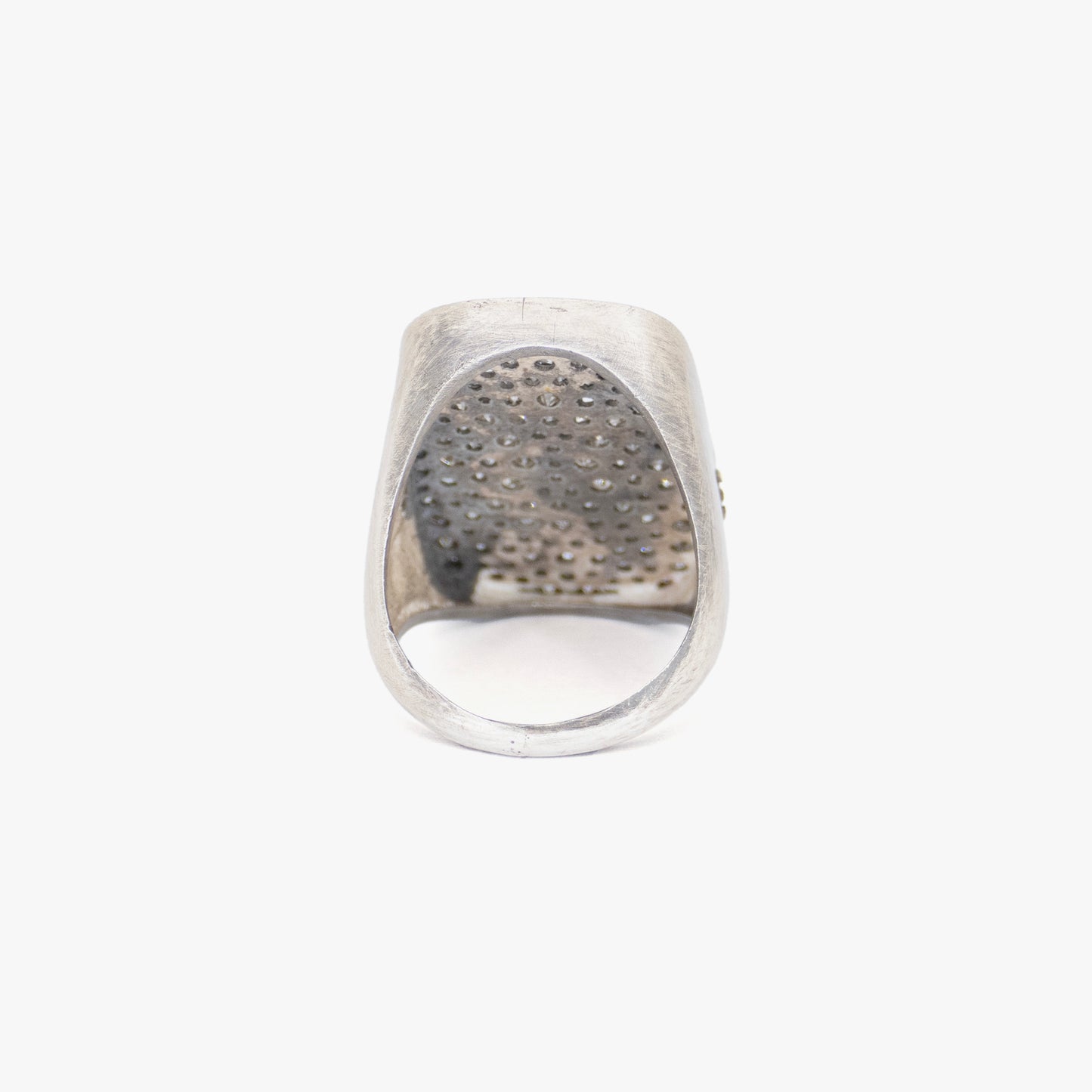 Pave Diamond Signet Ring