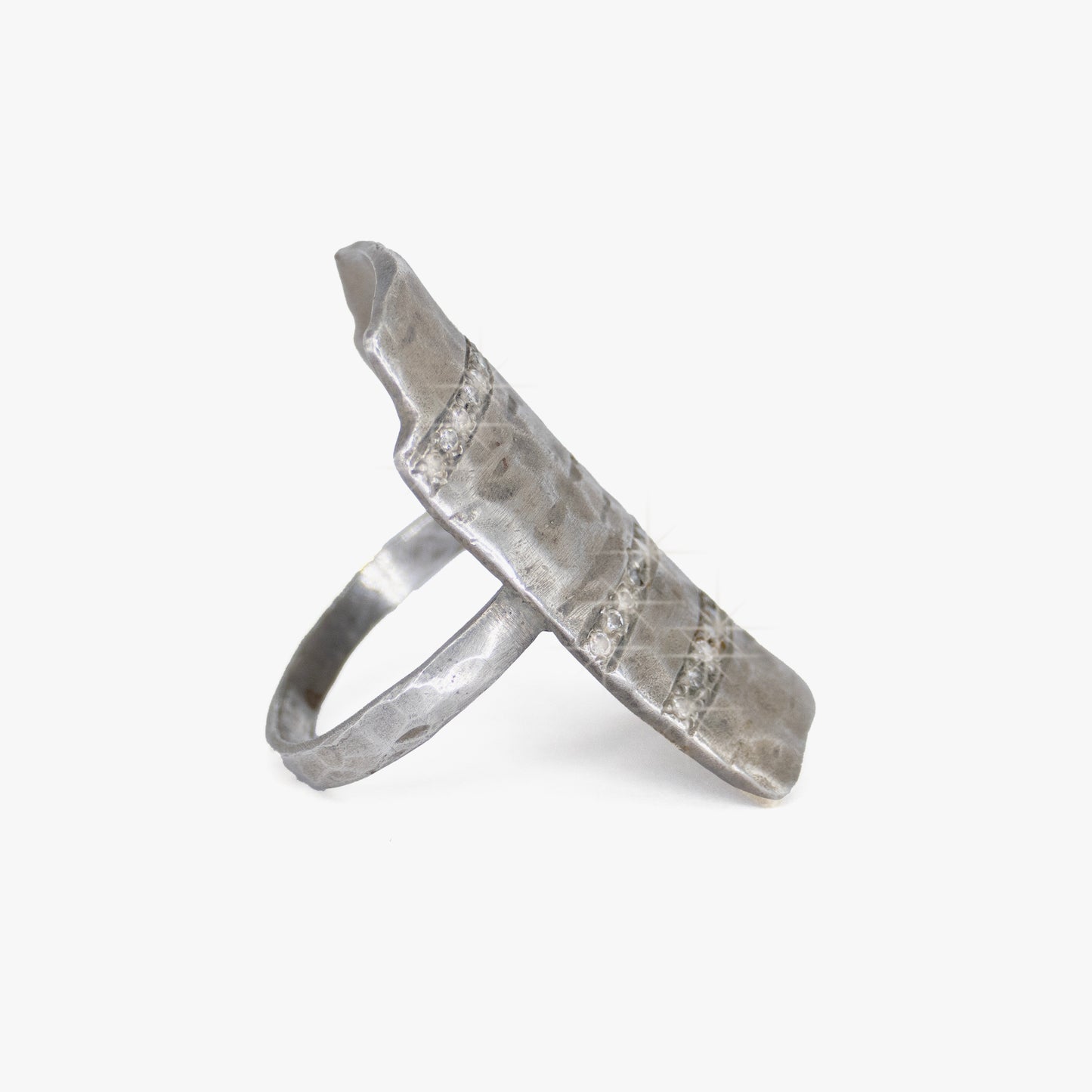 Silver Shield Ring