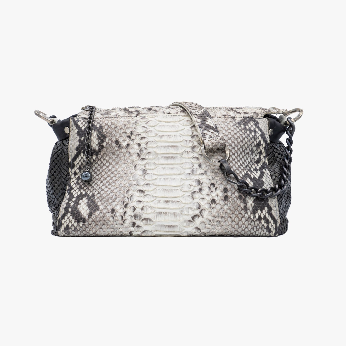 Taupe Snakeskin Bag