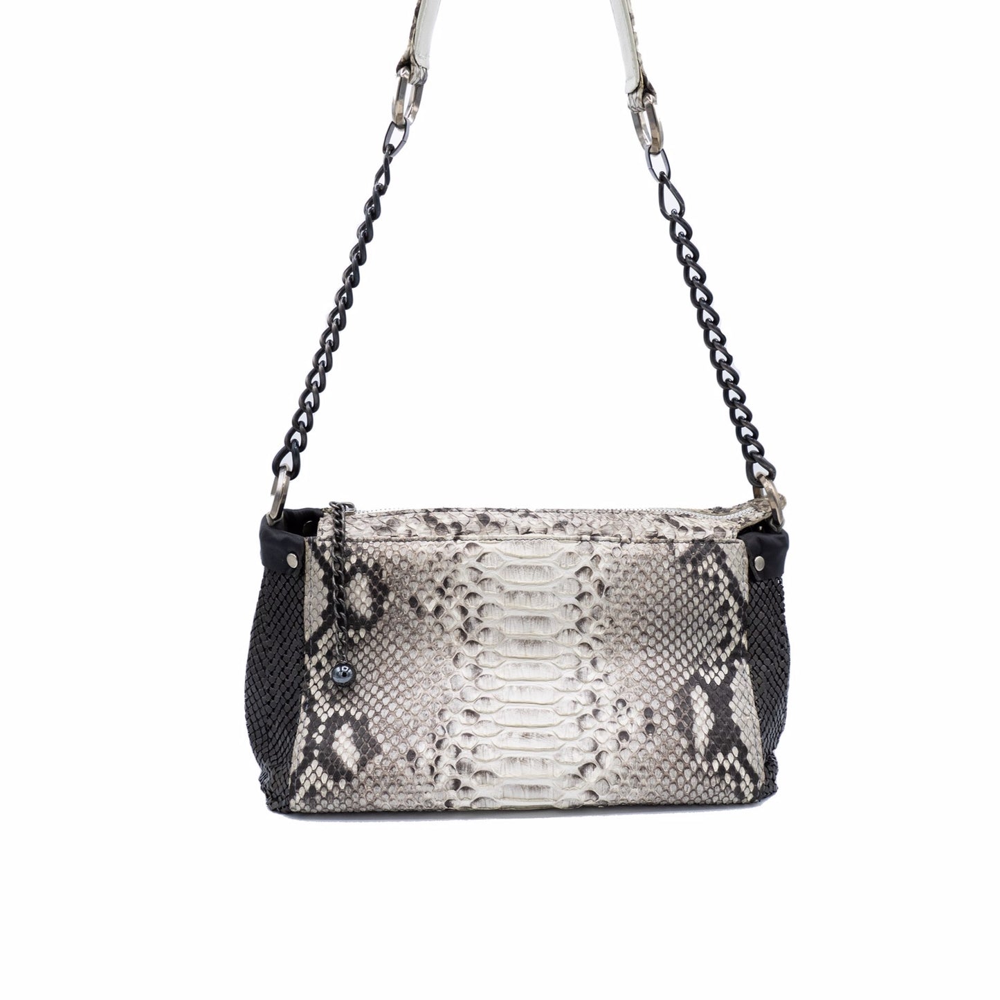 Taupe Snakeskin Bag